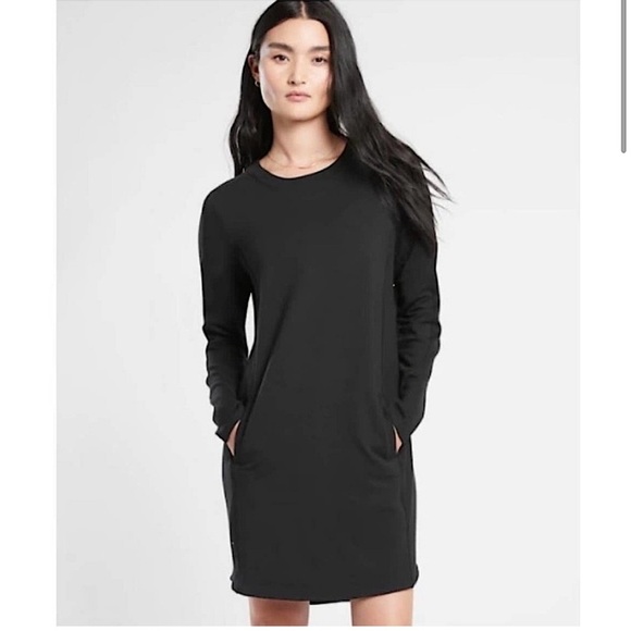 Athleta Dresses & Skirts - Athleta Balance Sweater Dress Pockets  Size L